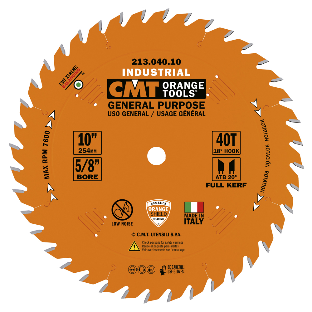 Industrial general purpose circular saw blades