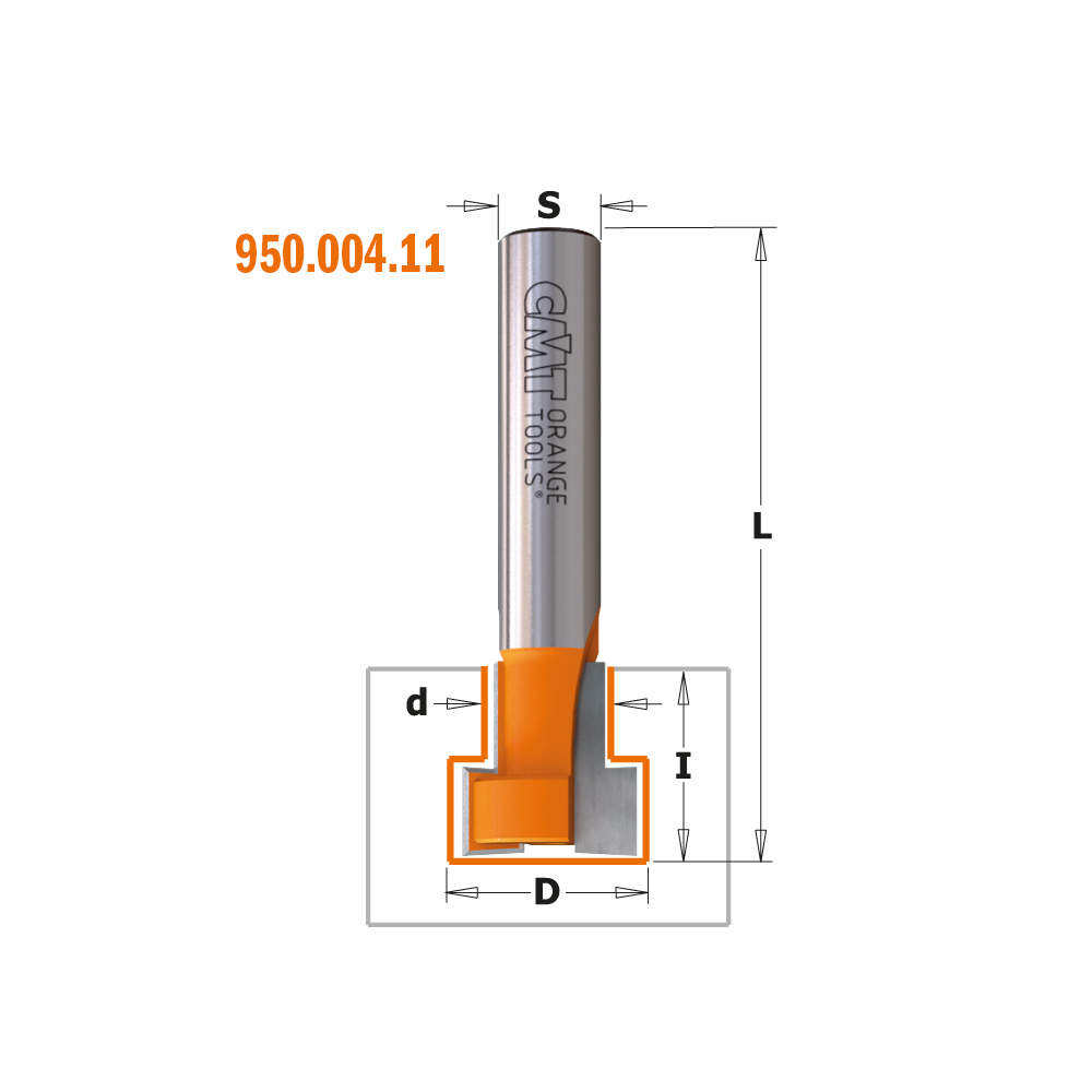 Keyhole router bits