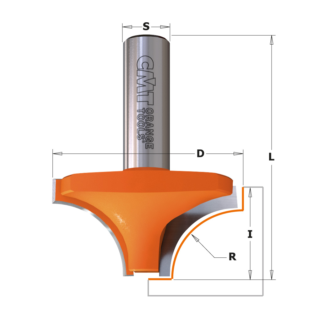 Ovolo router bits