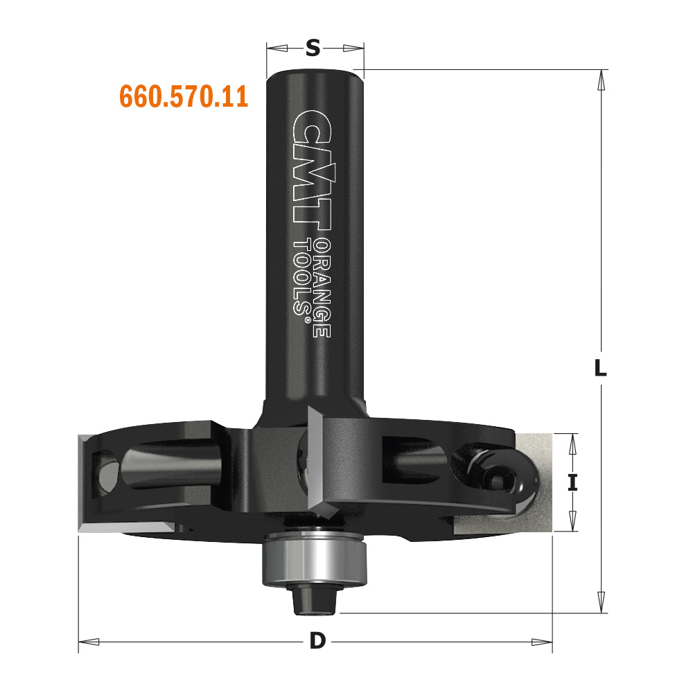 Rabbeting bits with insert knives