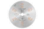 Industrial low noise &amp; chrome coated circular saw blades with TCG grind