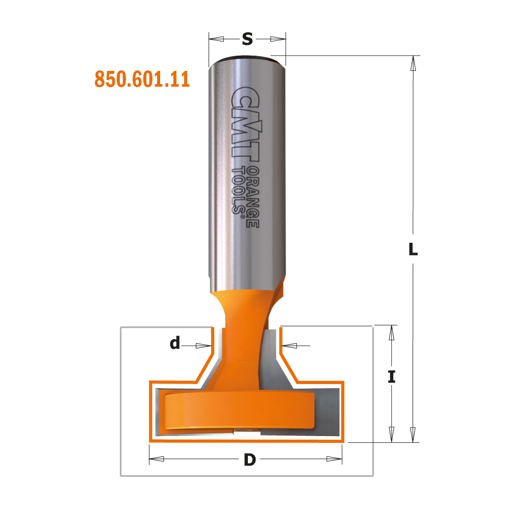 T-slot router bits