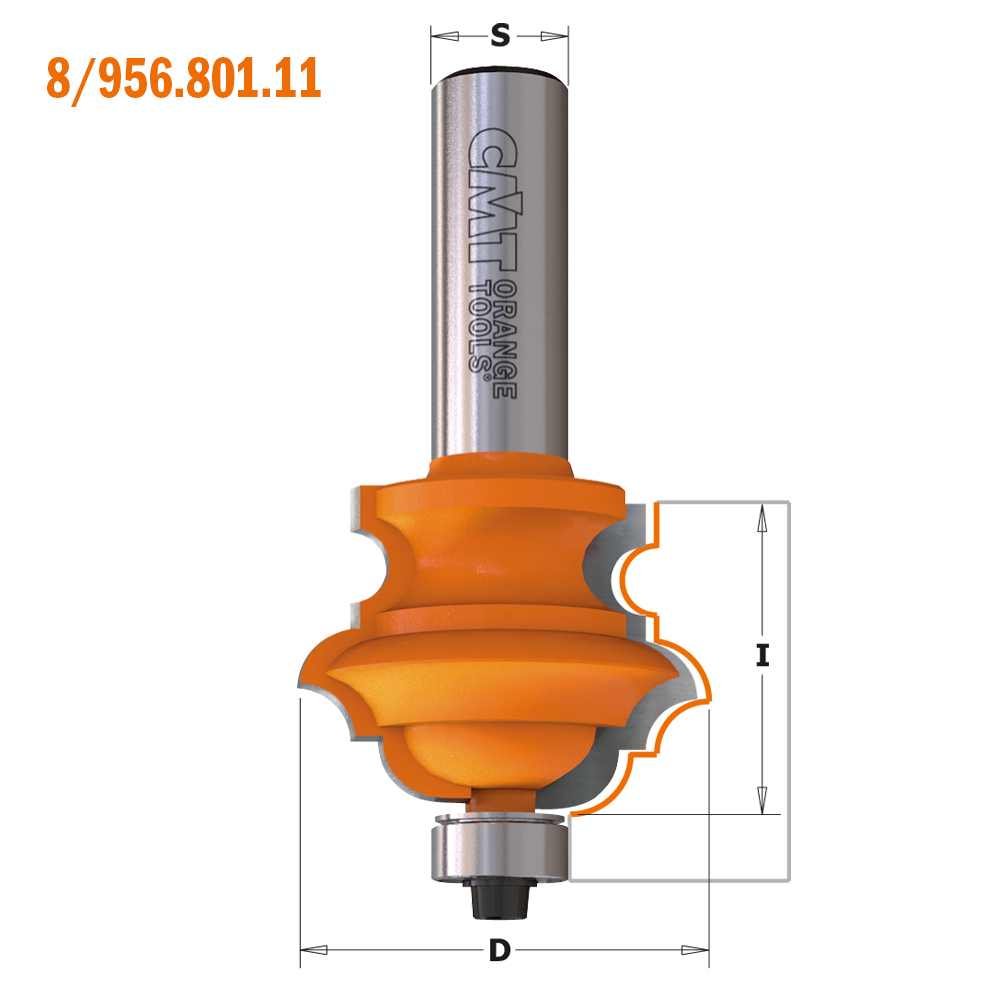 Multiprofile router bits