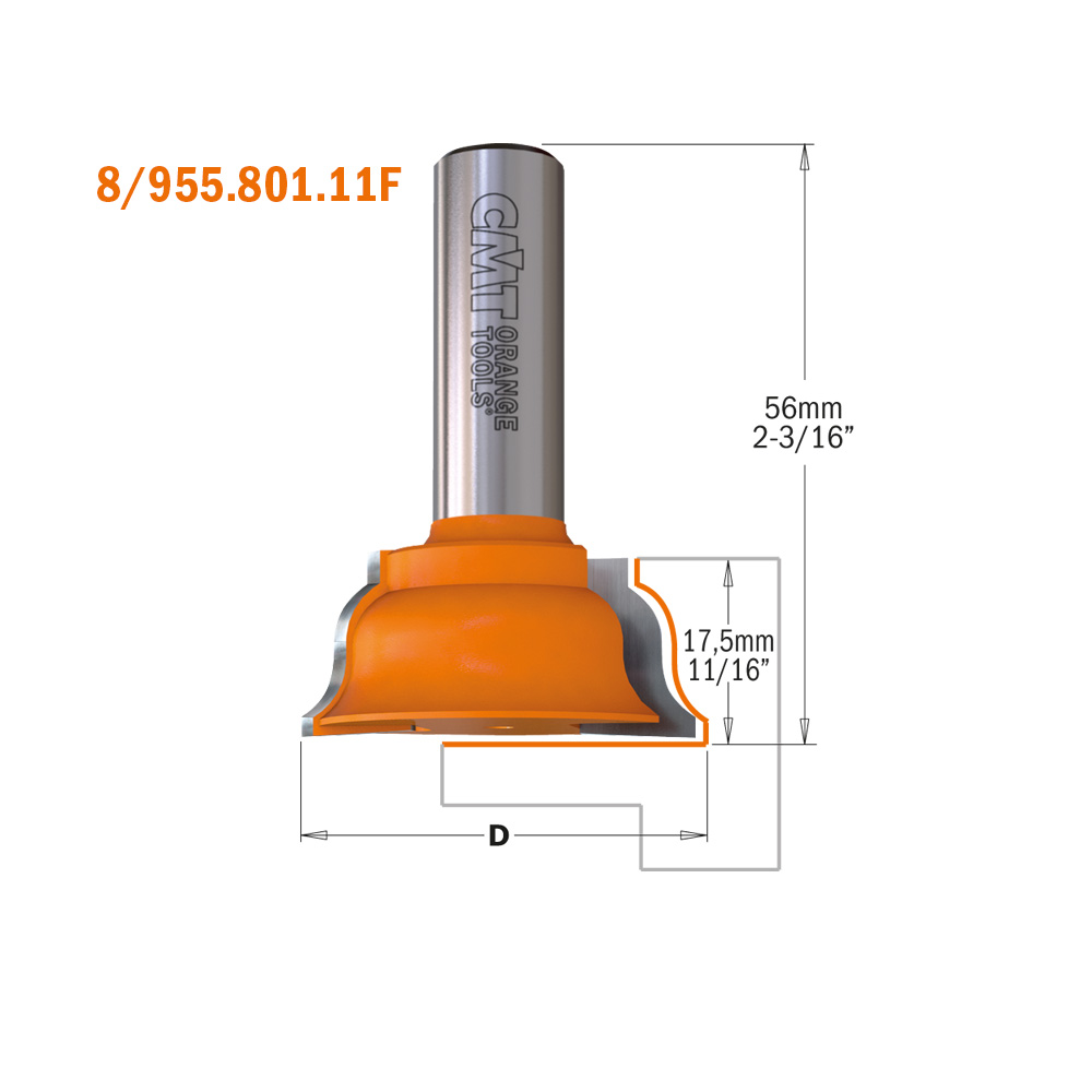 Window sash router bit sets