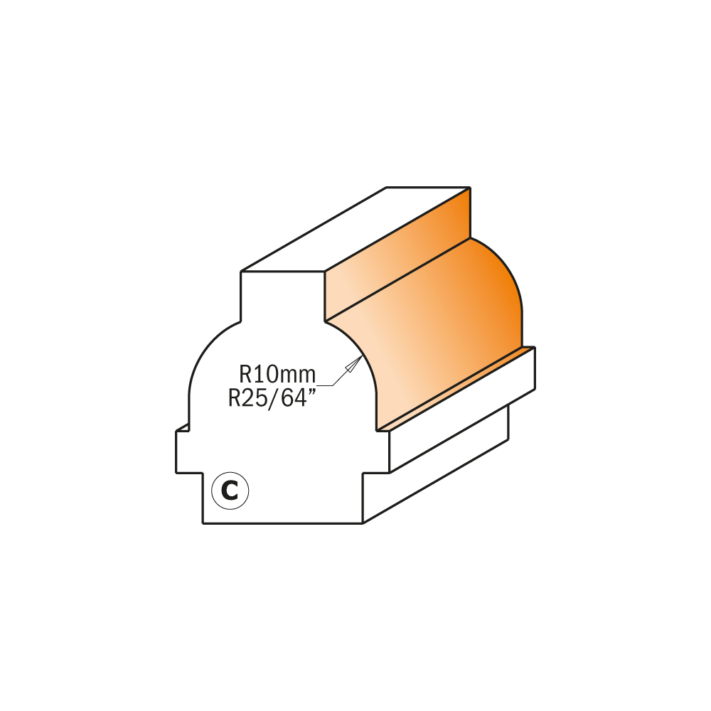 Ovolo sash router bits