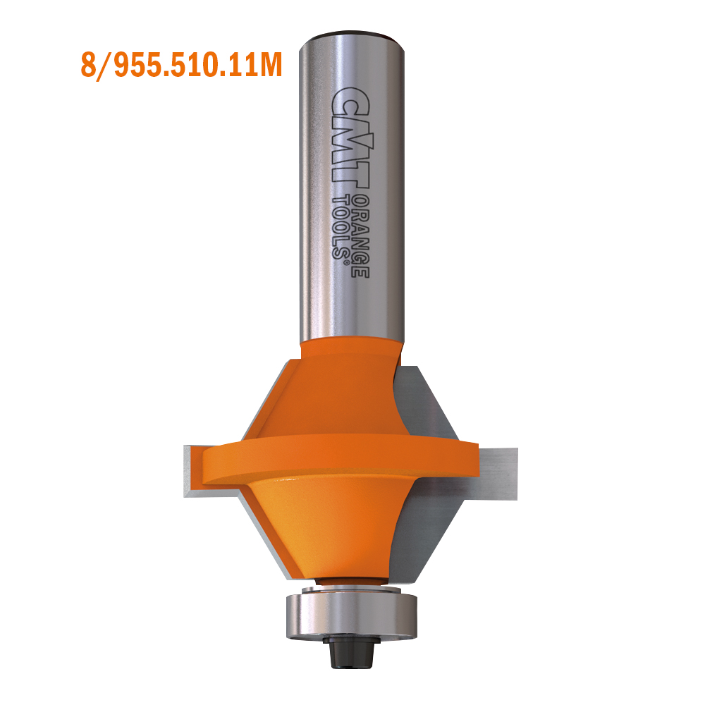 Edge banding router bit sets