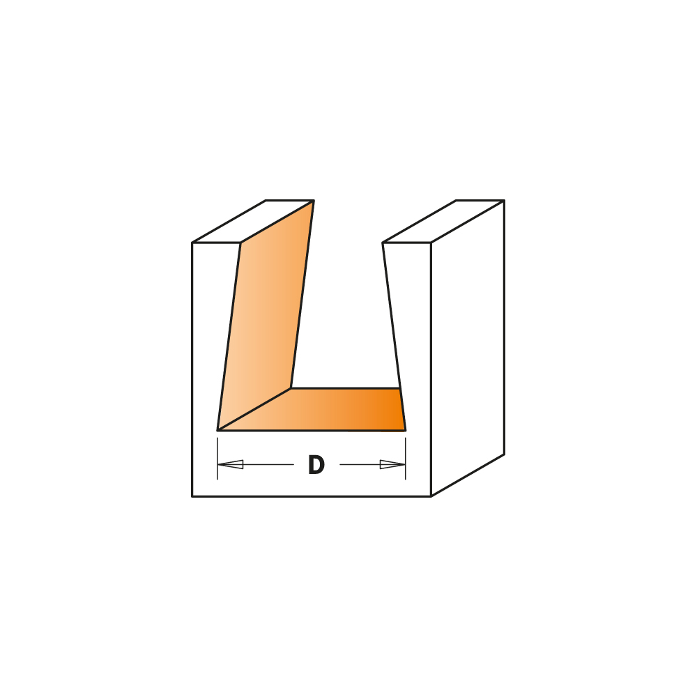 Dovetail router bits