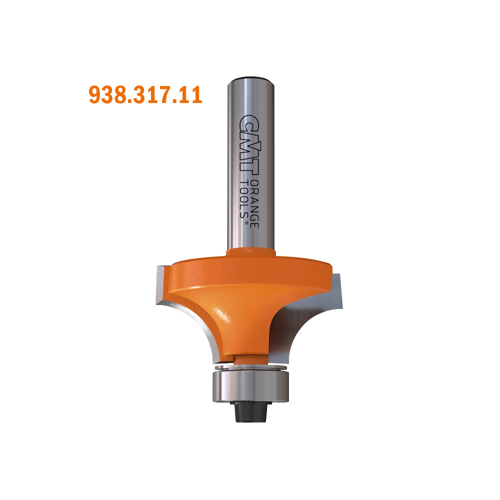 Roundover router bits