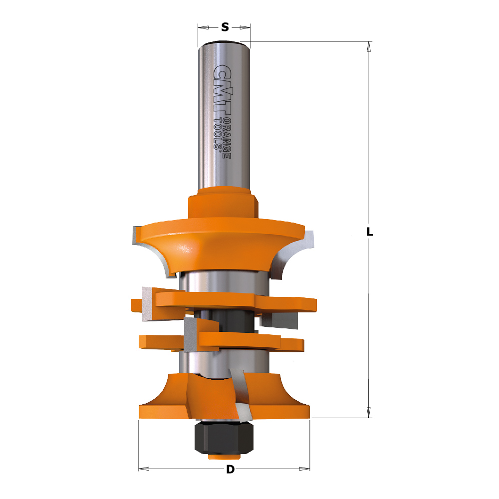 2-Piece Entry Door Router Bit Set