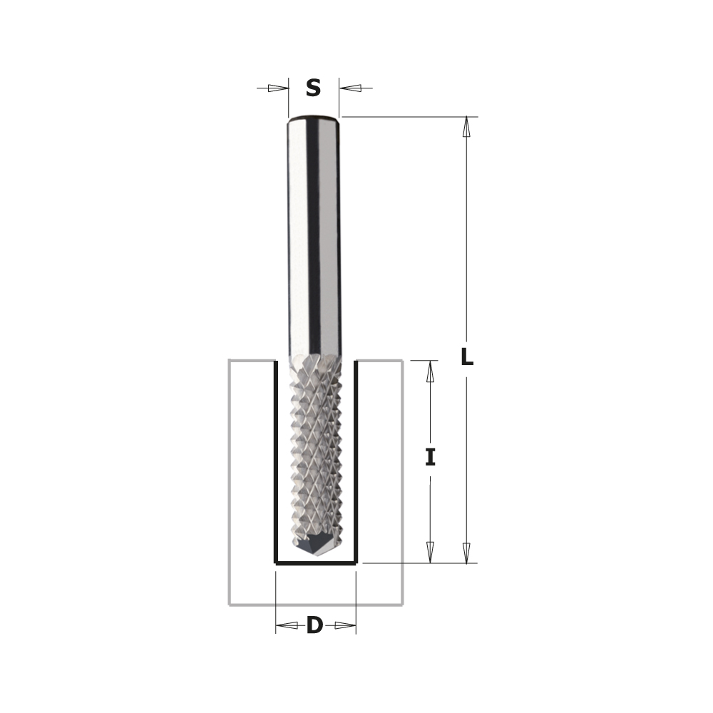 Fiberglass &amp; Fiber Cement Burr Bit