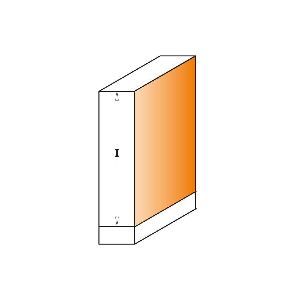 Flush trim router bits