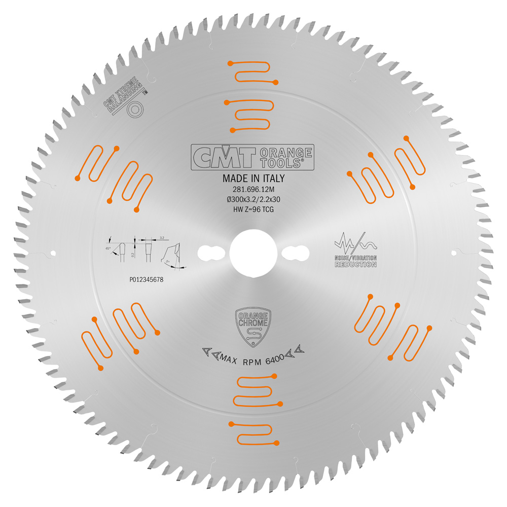 Saw Blade for Single-Sided - Laminate &amp; Melamine