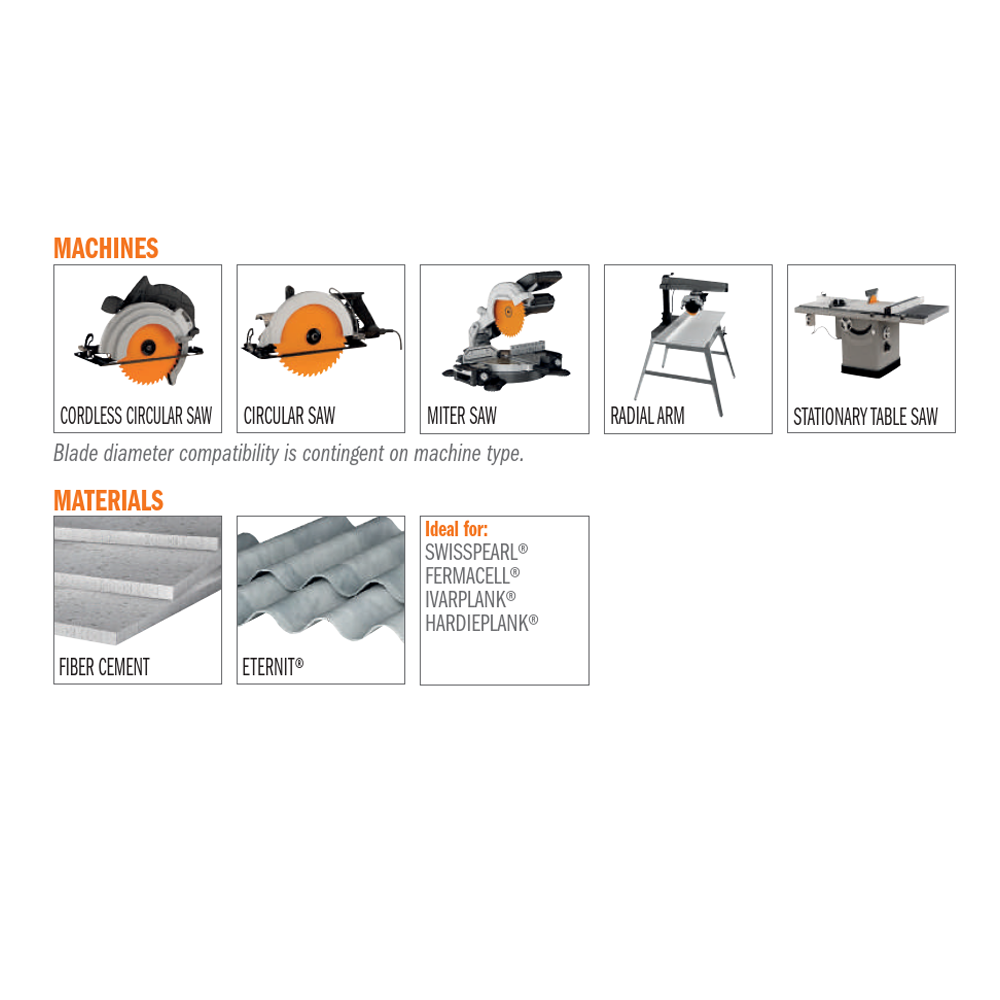 ITK Plus diamond circular saw blades for ultra-hard materials