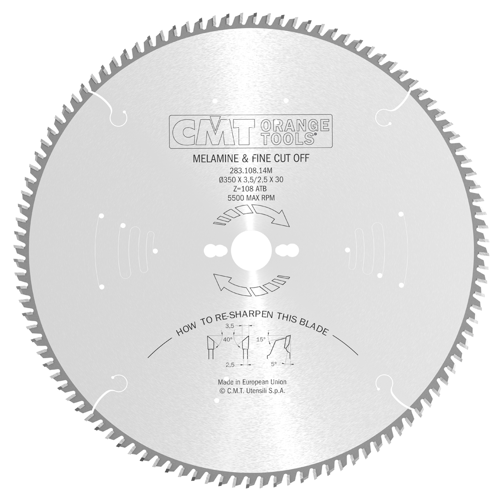 Ultra Fine Finishing Saw Blade