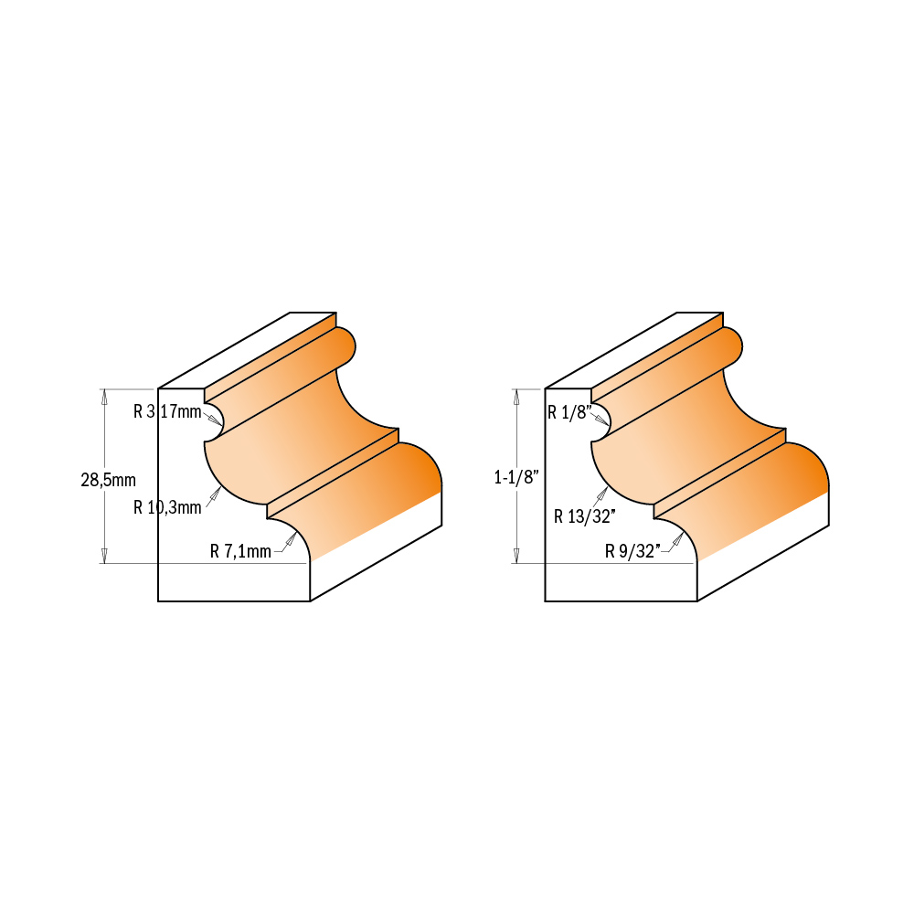 Moulding Bits