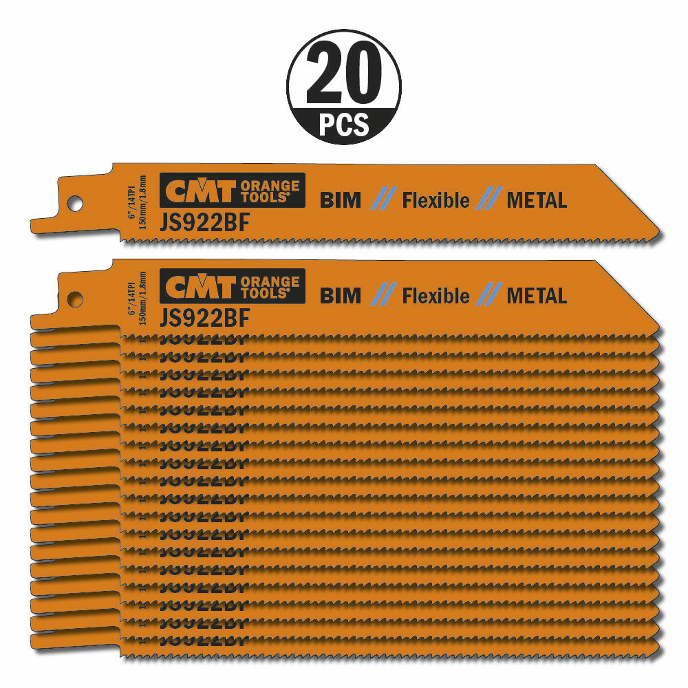 For cutting thick sheet metal, solid pipe and profiles