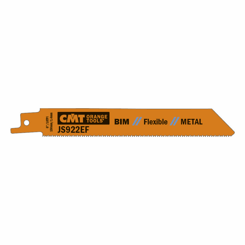 Sabre blade for cutting sheet metal, pipe and profiles