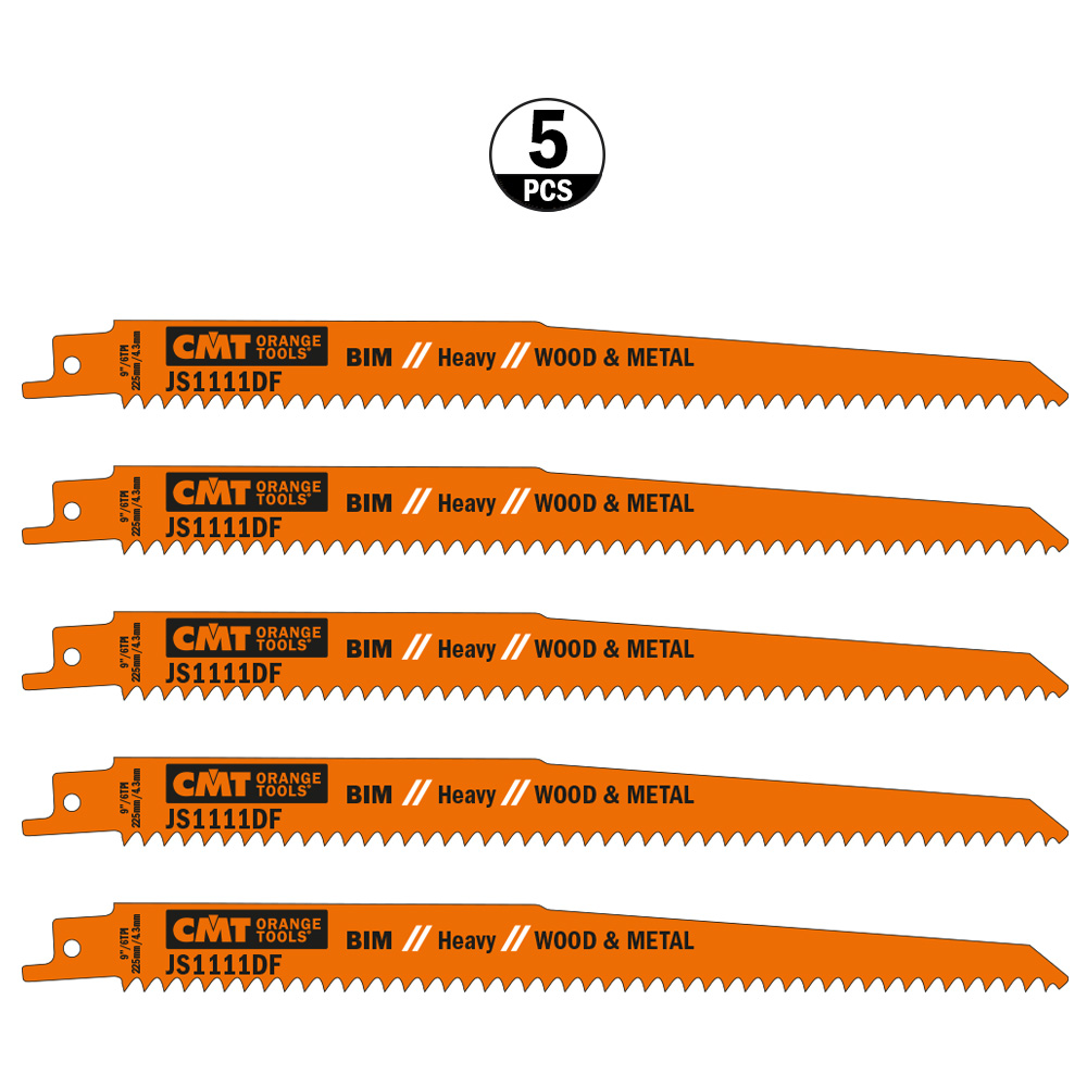 For cutting wood with nails or metal, glass fiber reinforced plastic, epoxy