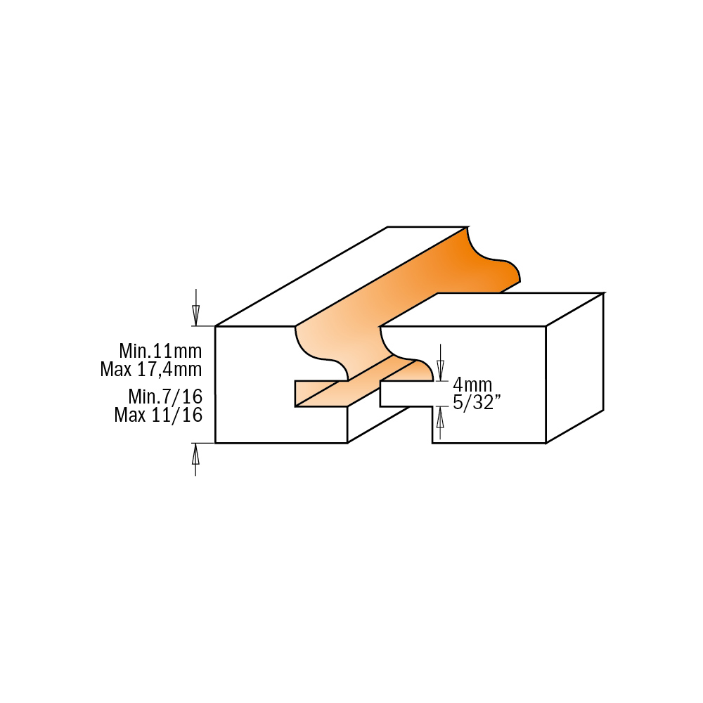 Junior Ogee Rail &amp; Stile Set