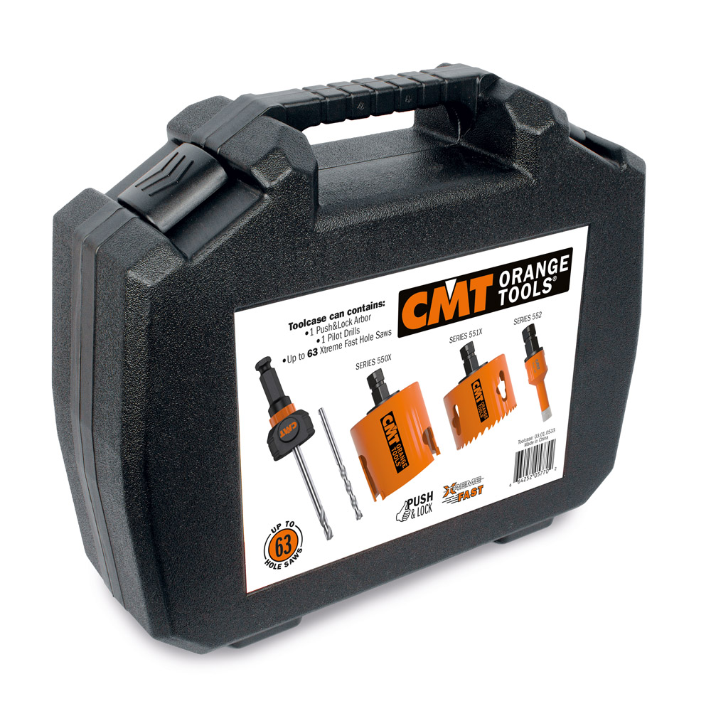 Toolcase for XTREME FAST hole saws