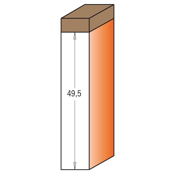 Pattern router bits with insert knives