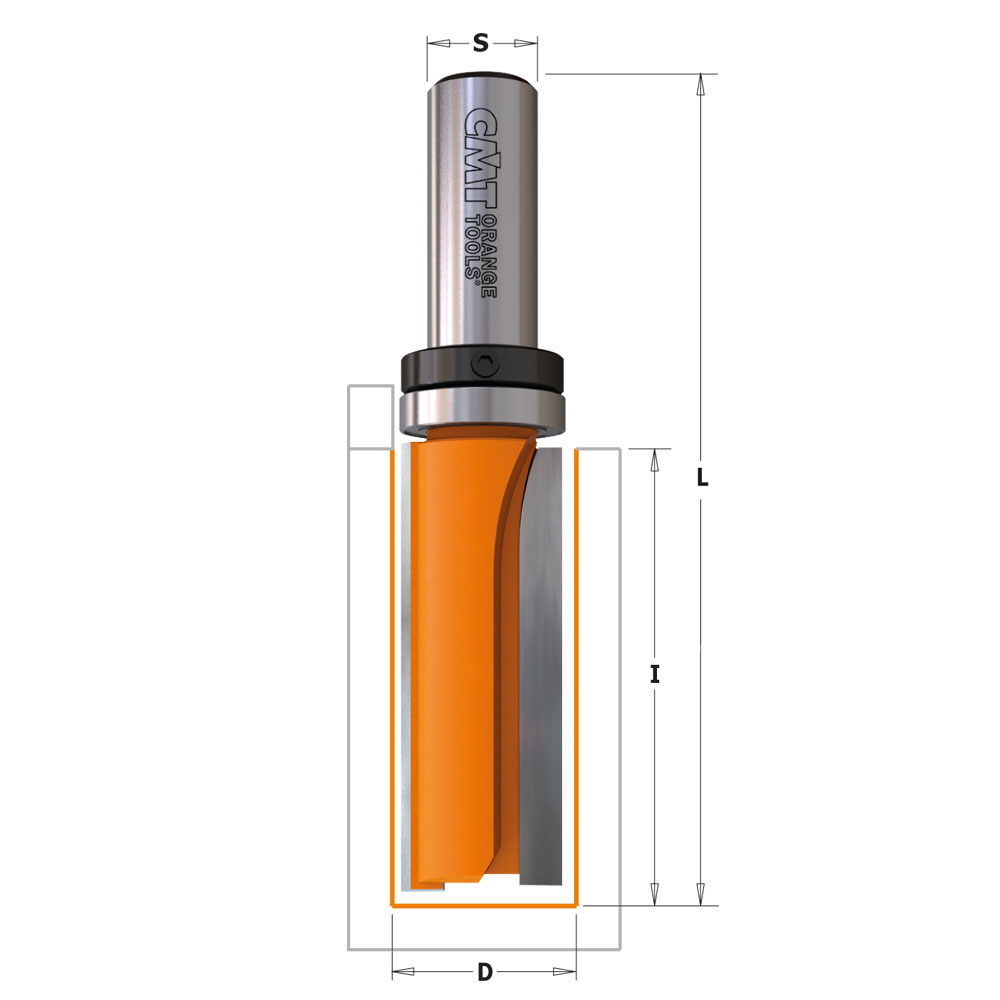 Pattern router bits, long series