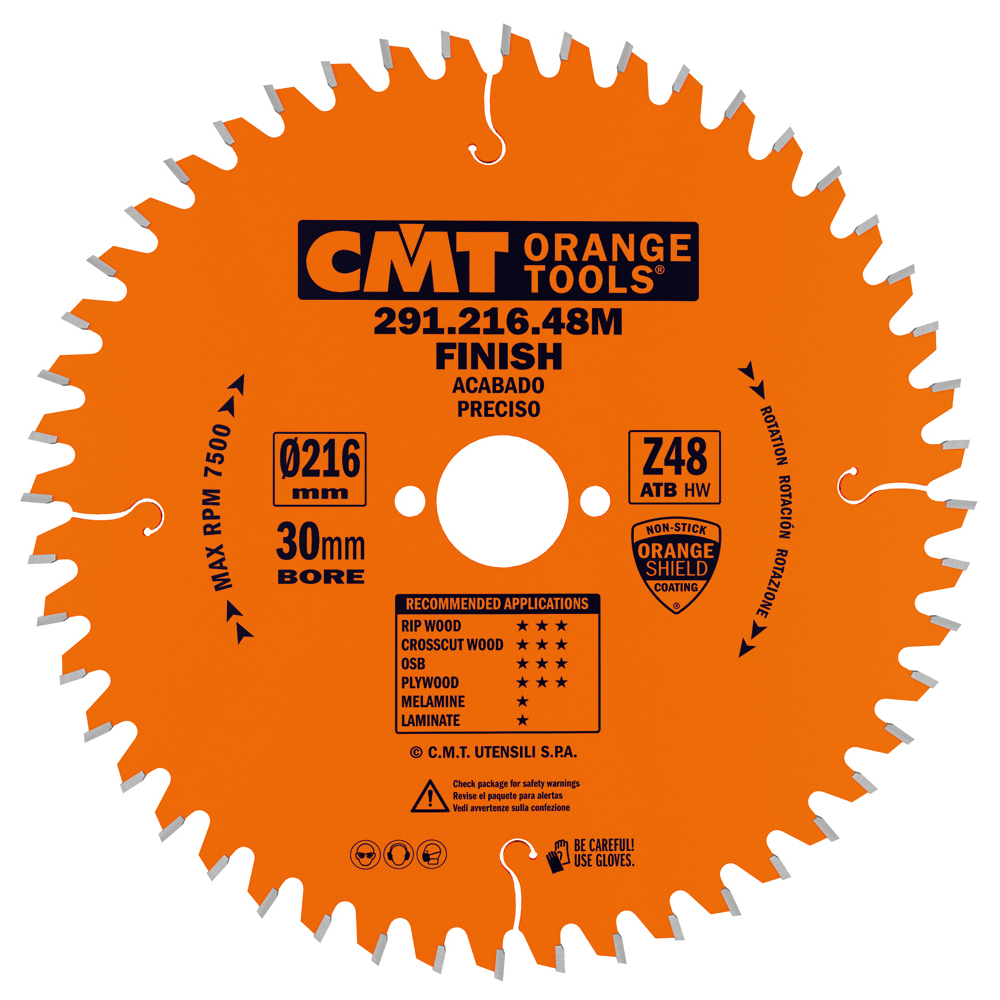 Crosscut circular saw blades