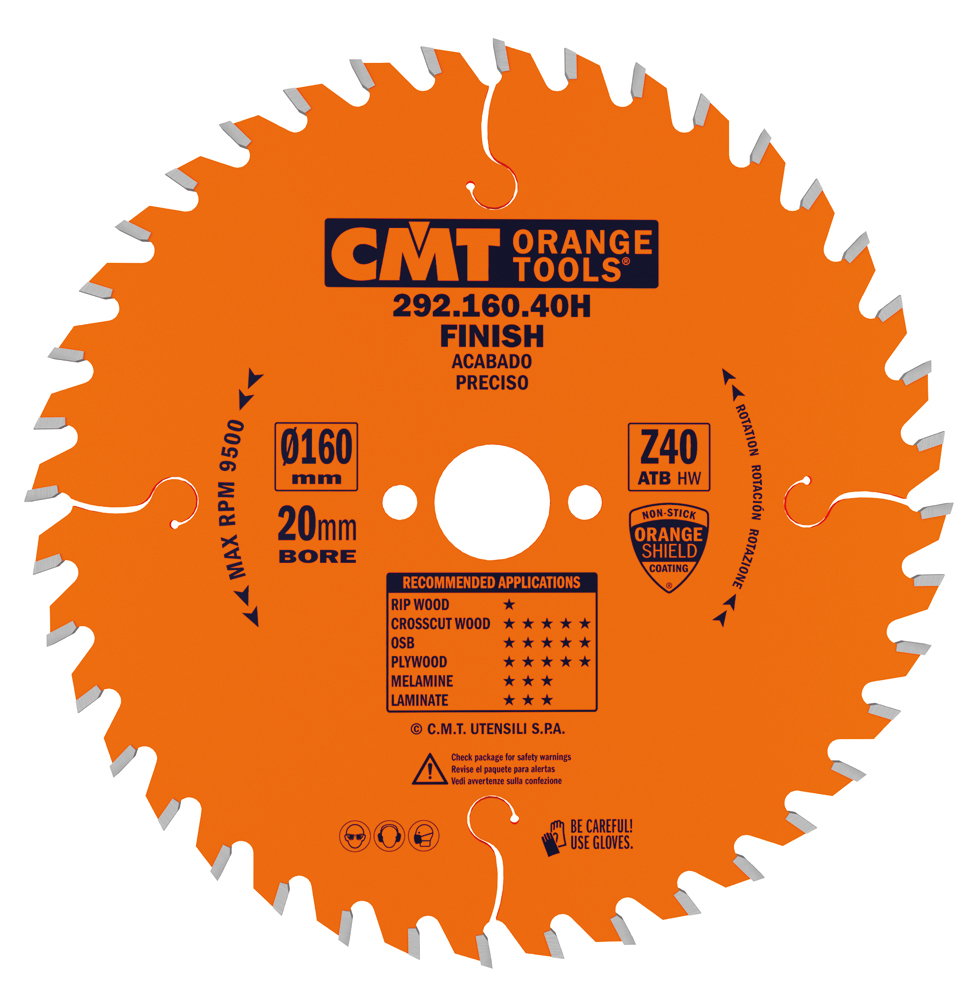 Fine cut-off circular saw blades