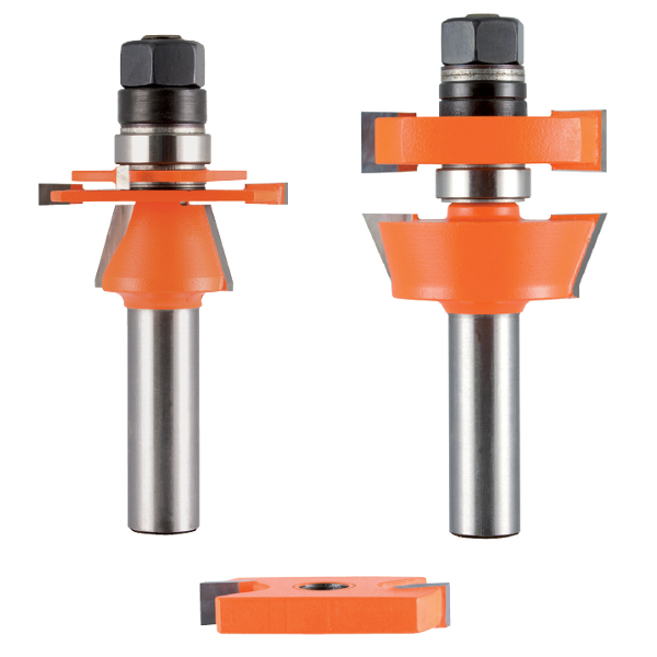 Adjustable shaker router bit sets