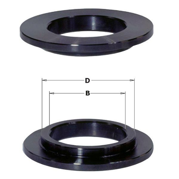 Pairs of bore reducers