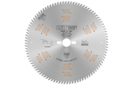 Industrial low noise and chromed saw blades