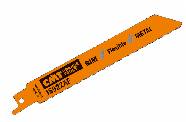 Blade for cutting thin sheet metal, fine pipe and profiles