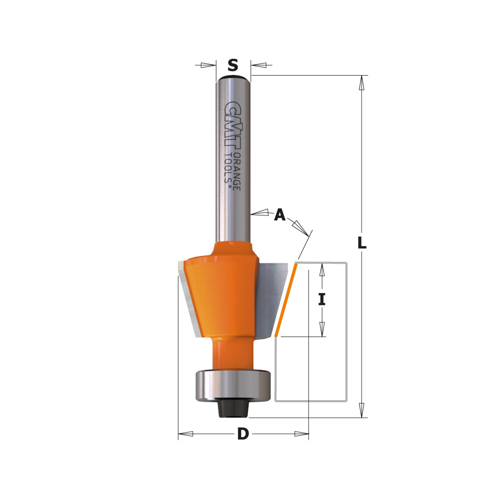 Non-blocking combination trimmer bits