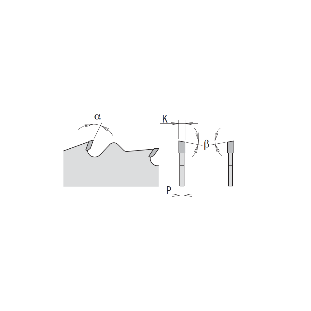 Heavy-Duty Glue Line Ripping Blade