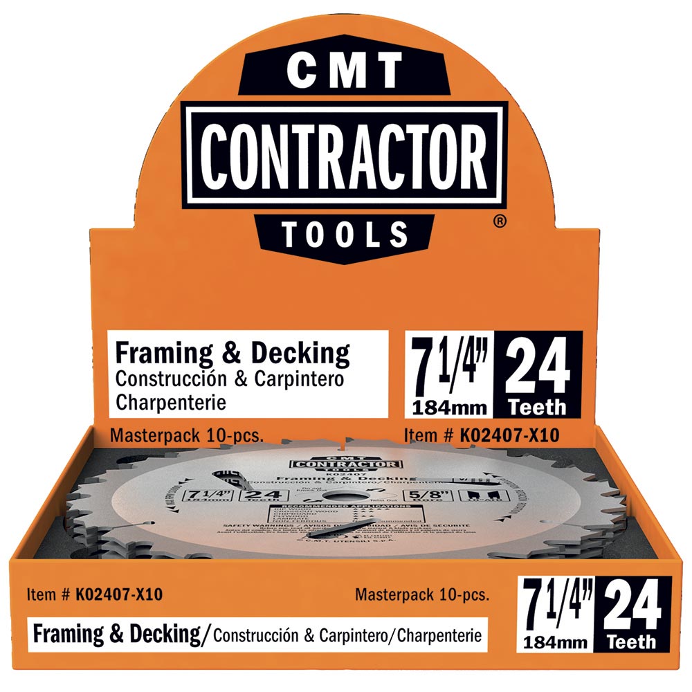 ITK Contractor framing/decking circular saw blades