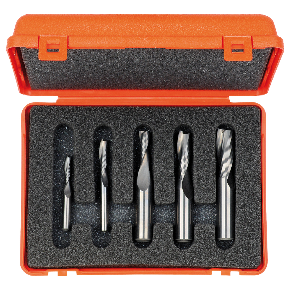 5 piece spiral bit sets