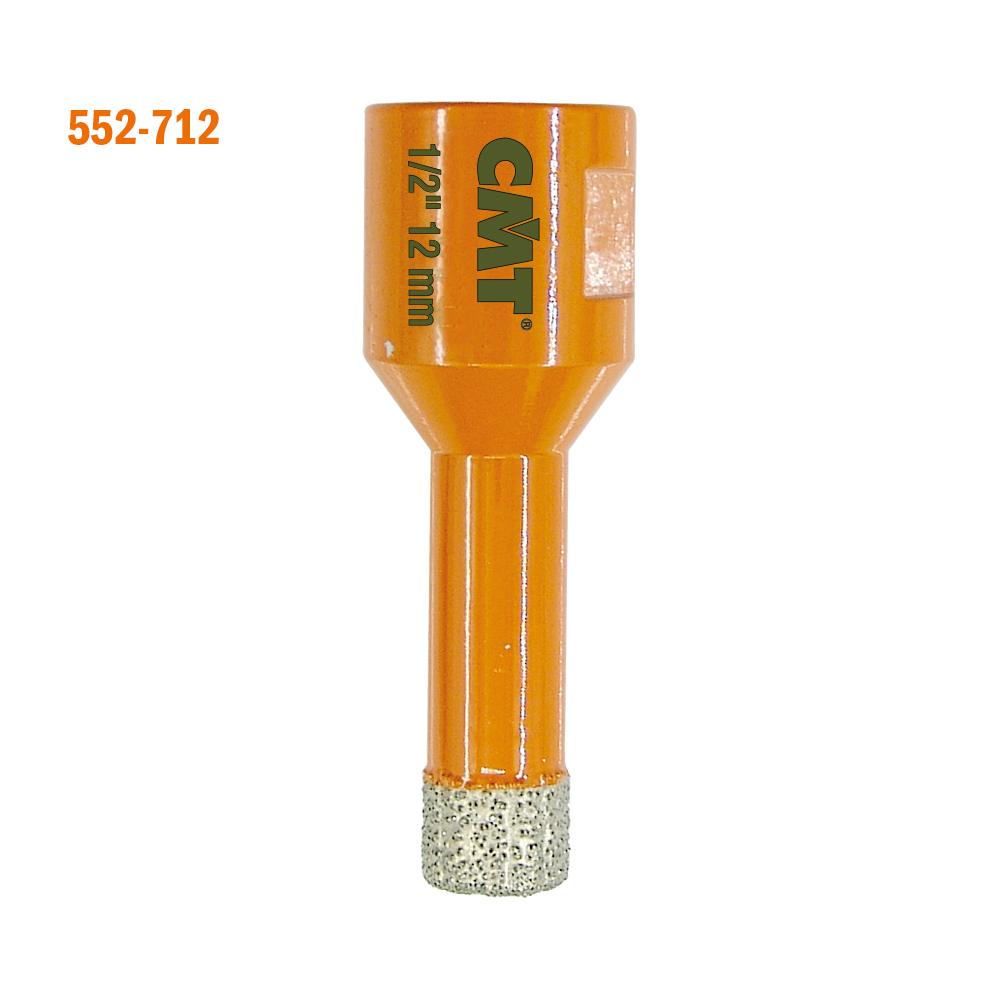 552-7 Diamond dry hole saws