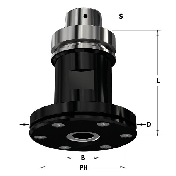 HSK Chuck for Grooving Blade