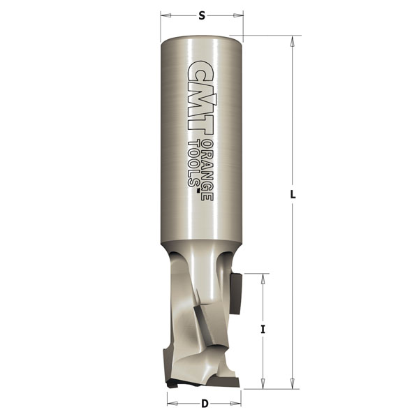 Diamond router cutters with shear angle