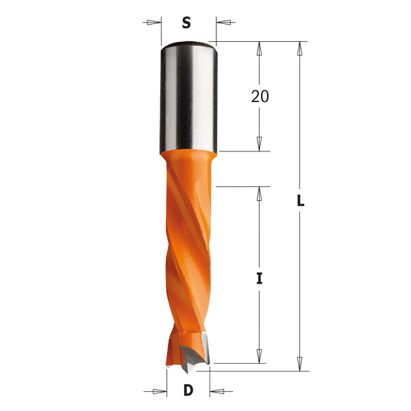 4 flute dowel drills