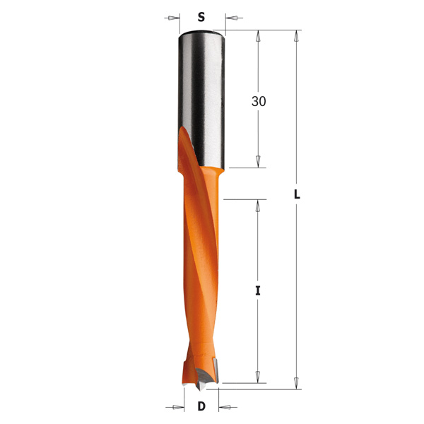 2 flute dowel drills