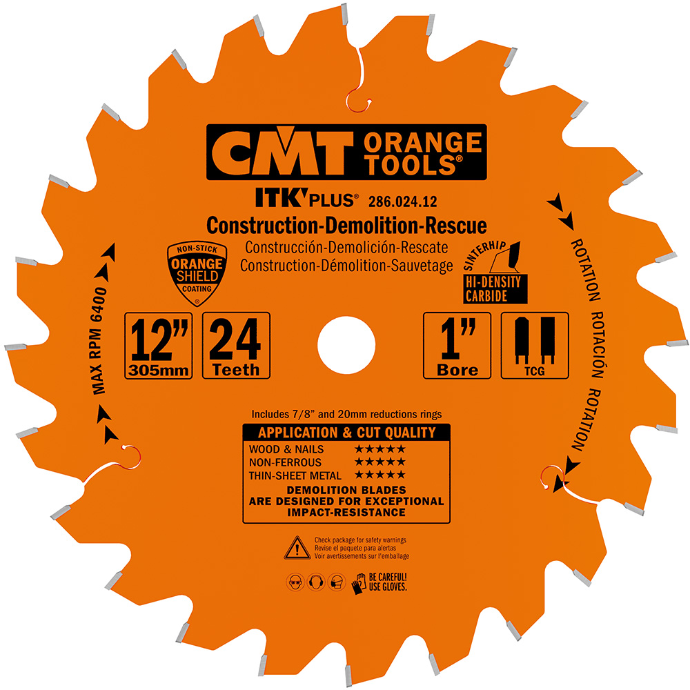 Industrial XTreme demolition &amp; rescue saw blades